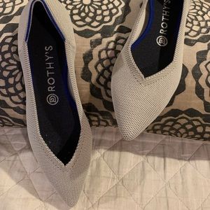 Rothy’s, size 9, pointed toe flats